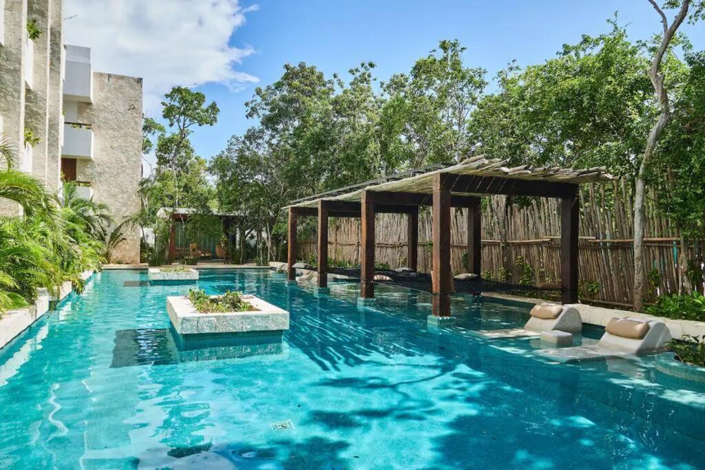 Omara 306 Luxe 2 Bdr Apartment Pooltable Great Pool Tulum Esterno foto